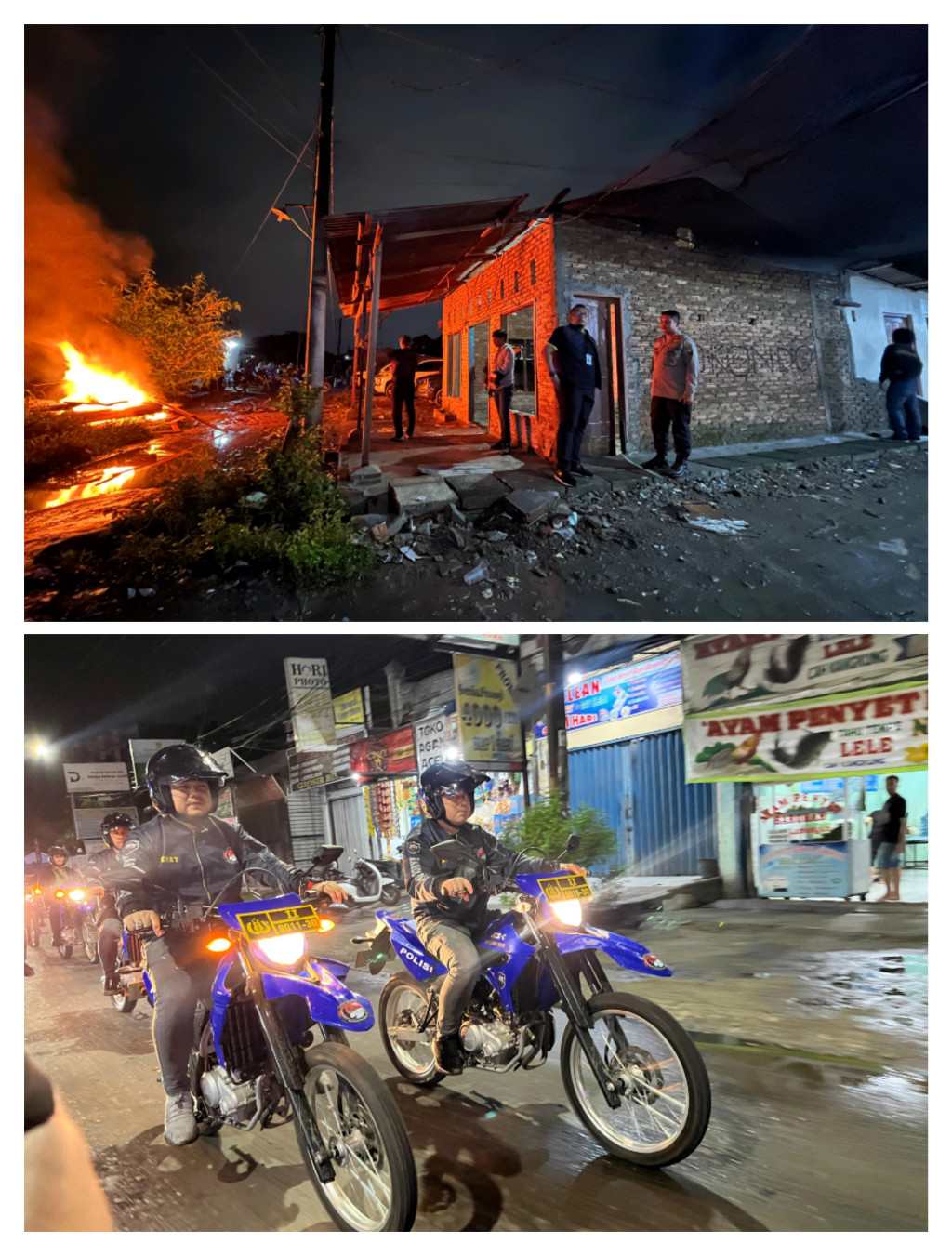 Tim Gabungan Polrestabes Medan Gempur Jermal