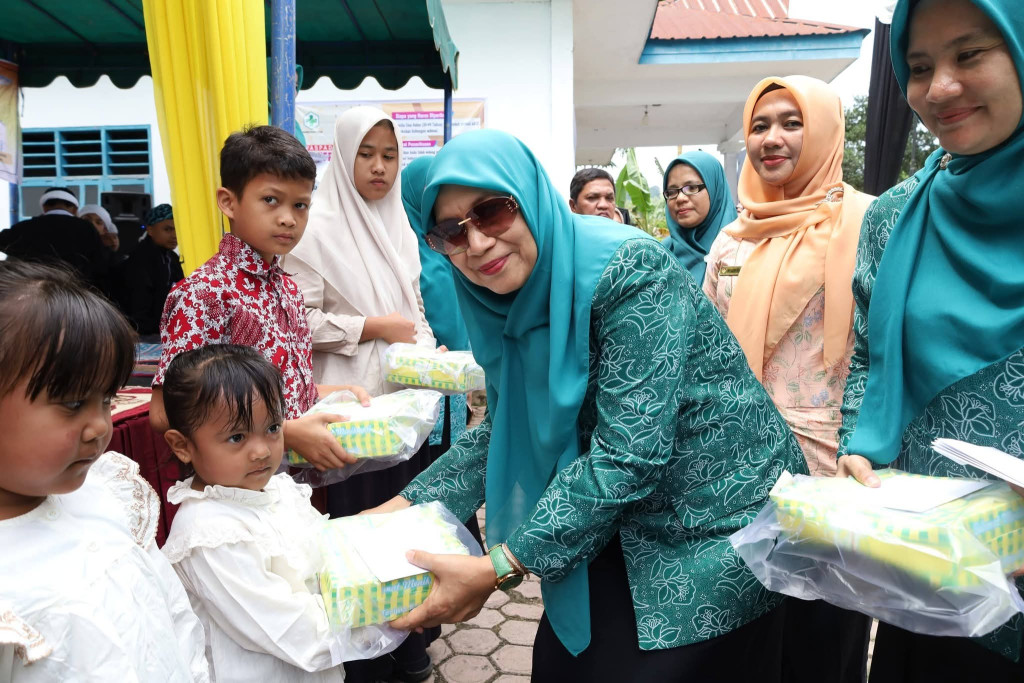 TP PKK Madina Gelar Cek Kesehatan Gratis dan IVA Tes di Muarasipongi