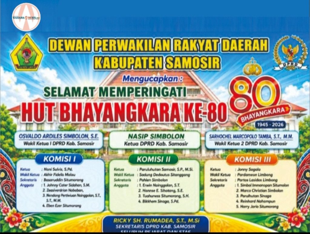 Ucapan HUT Bhayangkara Ke- 80 Tahun