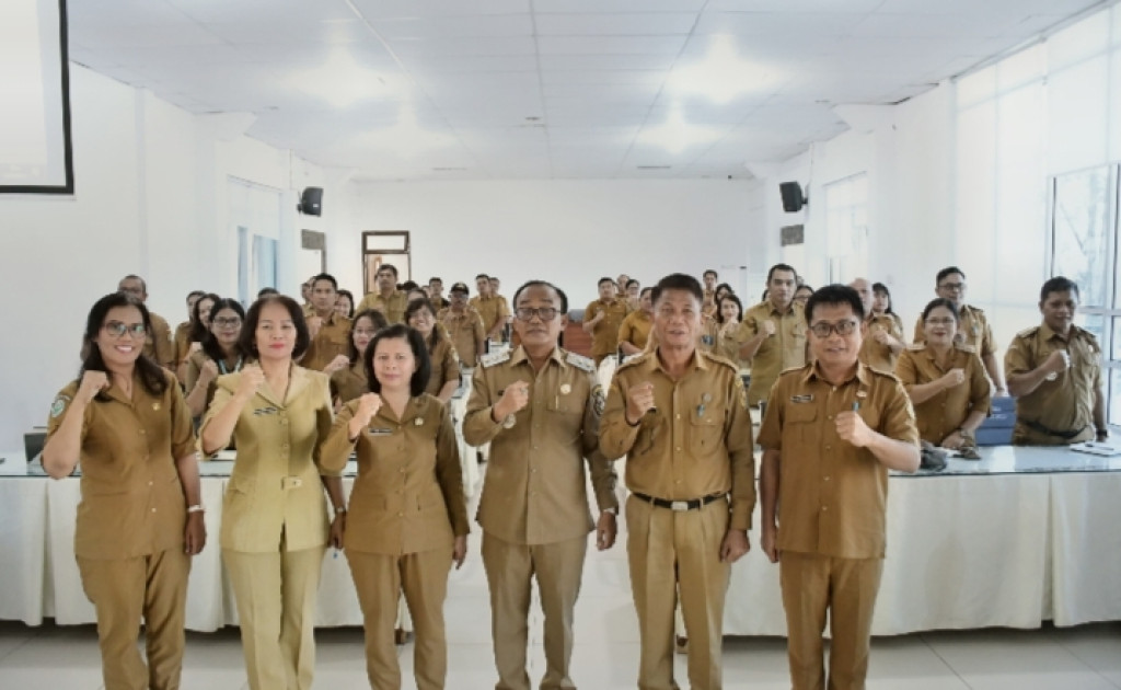 Wabub Tekankan Target Capaian PKG Kabupaten Samosir 2026 Sebesar 65 Persen Harus Dapat di Wujudkan