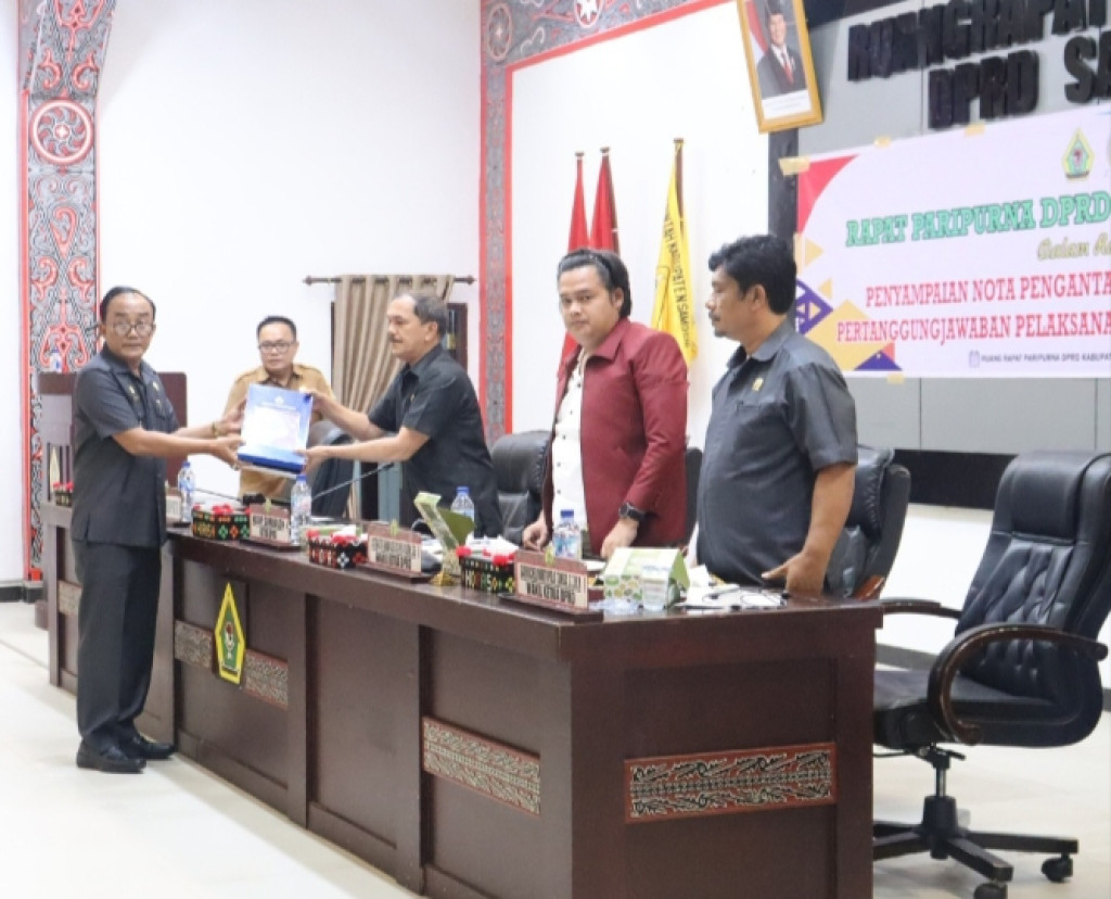 Wakil Bupati Samosir Bacakan Nota Pengantar, APBD Tahun Anggaran 2025, SiLPA Tahun Anggaran 2025 sebesar Rp35,11 miliar.
