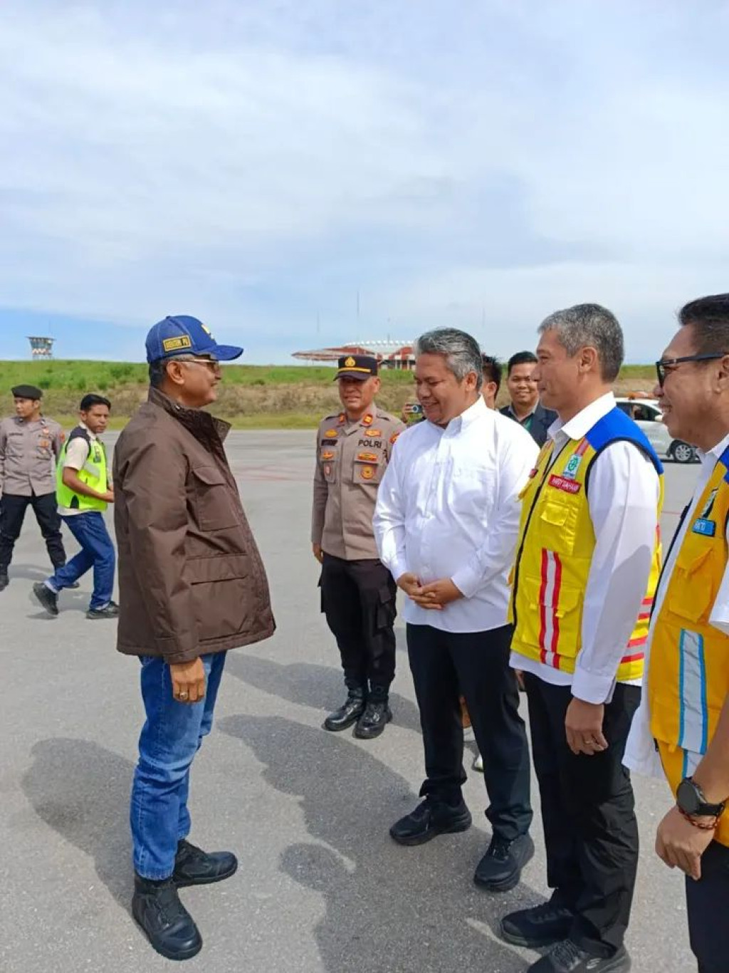 Wakil Bupati Taput Sampaikan Permohonan Pembenahan Jalan Nasional Silangit-Tarutung