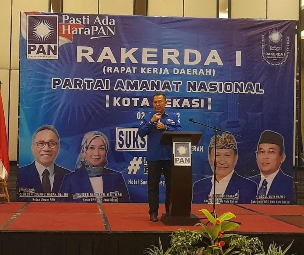 Optimis Raih 8 Kursi, Ketua DPD PAN Kota Bekasi: Mari Bung Rebut Kembali!