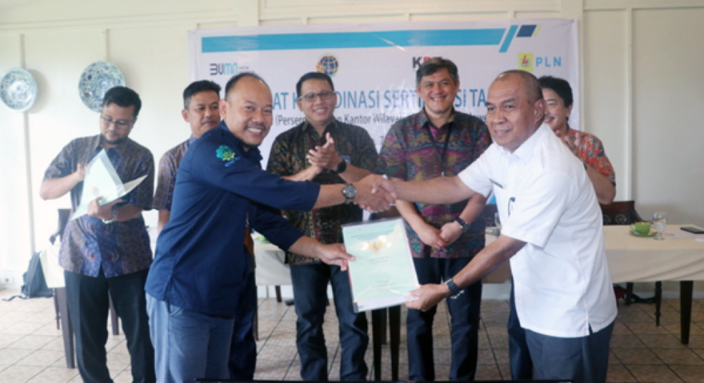 PLN Suluttenggo dan BPN Kolaborasi Amankan Aset Negara