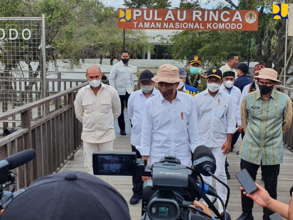 Presiden Jokowi Resmikan Penataan Kawasan Pulau Rinca di TN Komodo