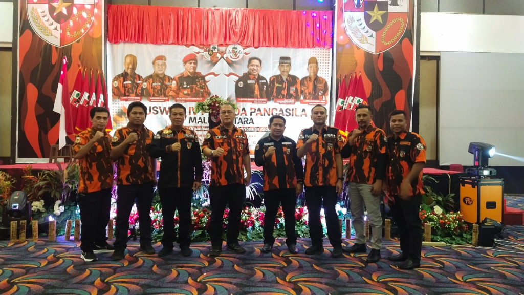 Santrani Abusama Pimpin Kembali MPW Pemuda Pancasila Maluku Utara