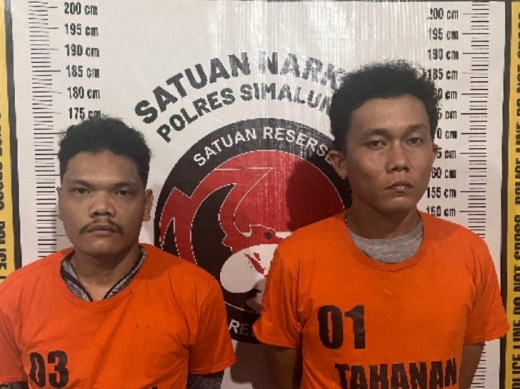 Dua Pengedar SABU di Perumnas Batu 6 Diringkus Polres Simalungun