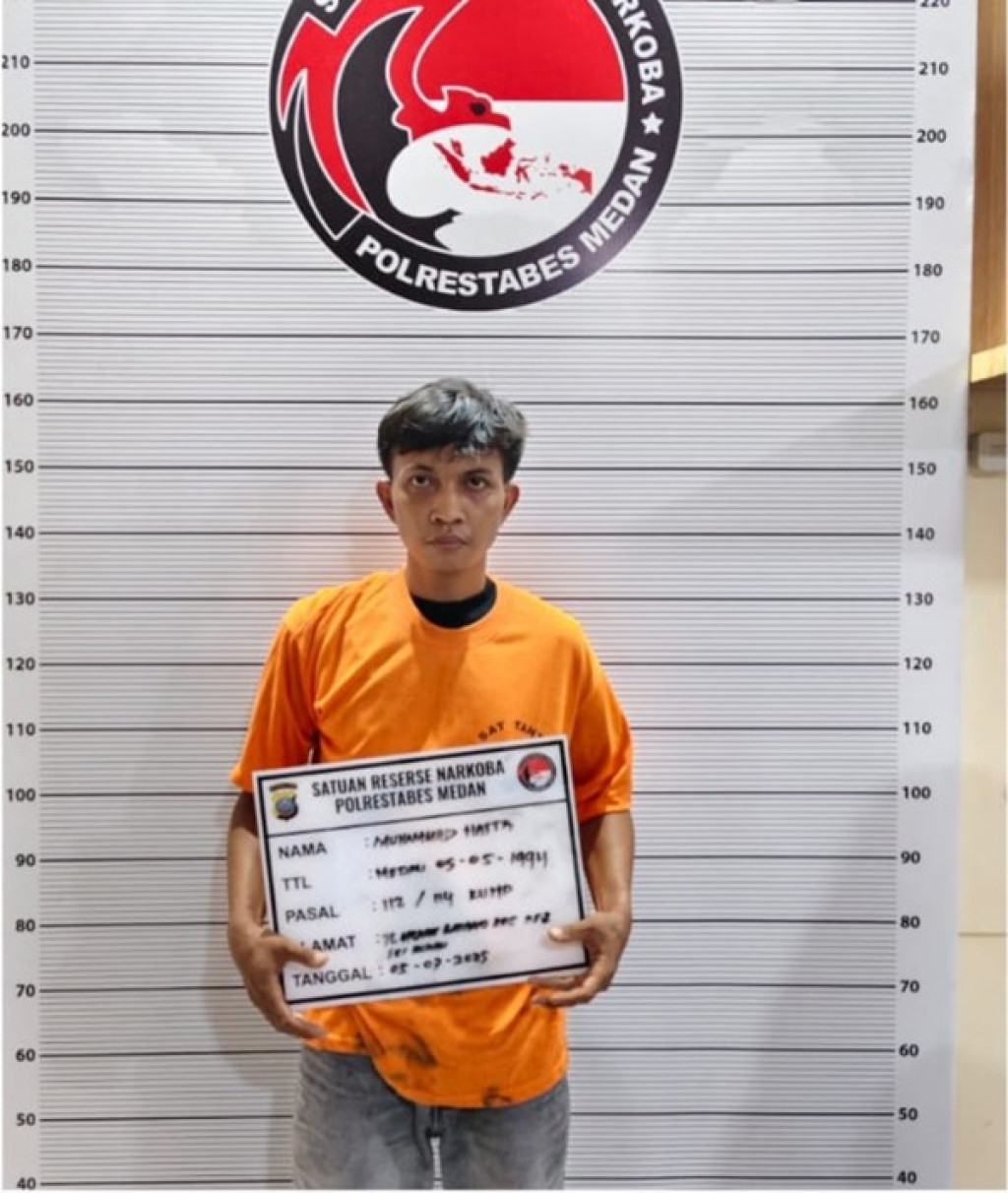 Polisi Tangkap Bandar Besar Sabu di Jalan Medan - Batang Kuis