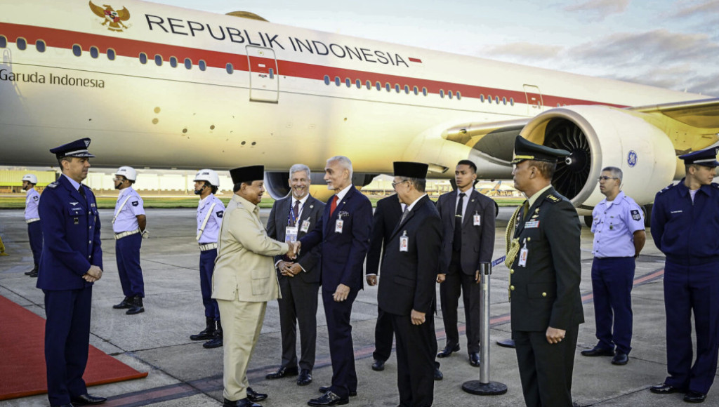 Prabowo Hadiri KTT BRICS 2025, Tiba di Brasil dengan Sambutan Militer