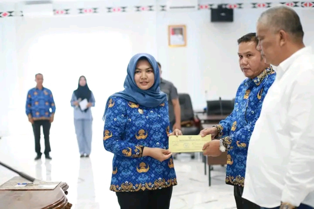 Wabup Atika Lantik Duroni Sebagai Kepala Dinas Sosial