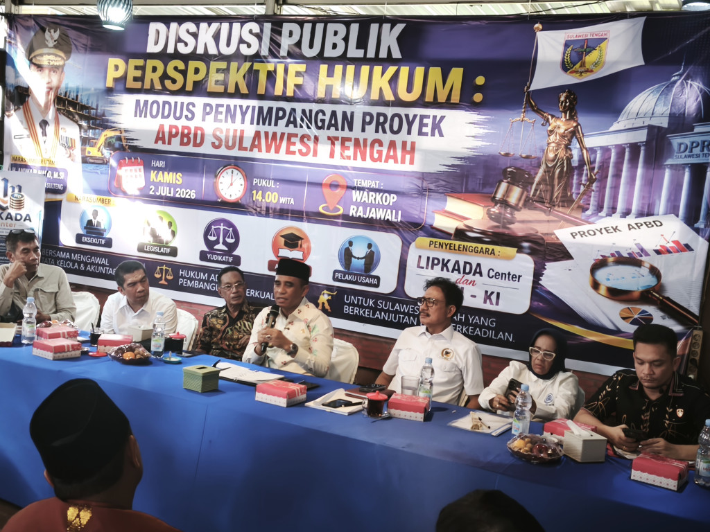 Diskusi Soroti Dugaan Penyimpangan APBD, Gubernur AH dan DPRD Sulteng Bantah Ada Modus Bagi-Bagi Proyek