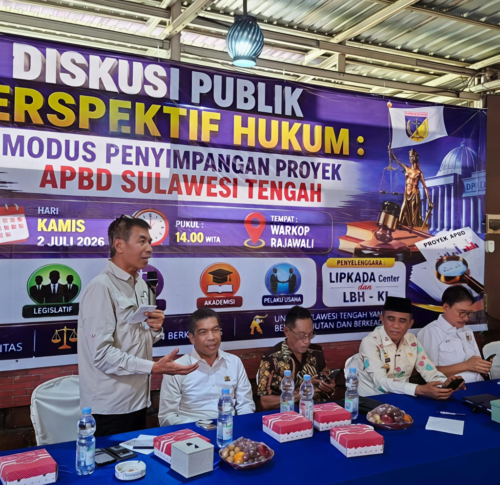 Diskusi Soroti Penyimpangan APBD Gubernur dan DPRD Sulteng Bantah Ada Modus Bagi-Bagi Proyek