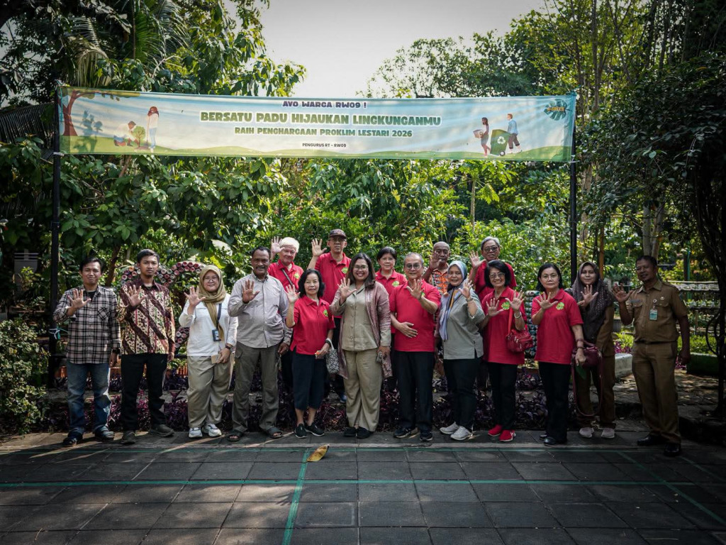 A-Green RW 09 Meruya Utara Jalani Verifikasi ProKlim Lestari 2026, Tampilkan Inovasi Lingkungan Berkelanjutan