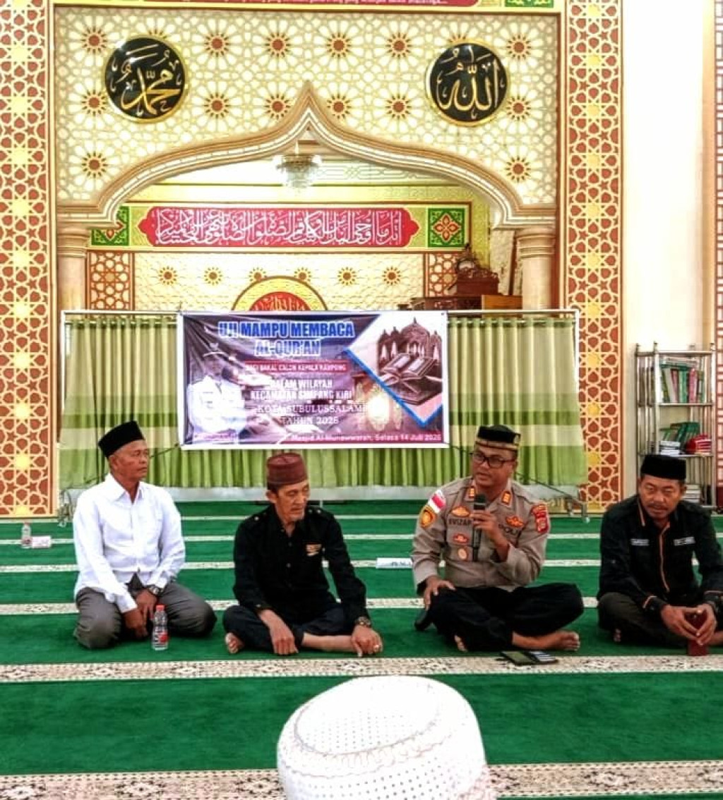 AKP Evizarianto serukan Pilkades aman dan kondusif