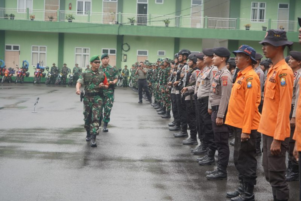 Apel Pemberangkatan Satgas Karhutla Jambi, Plh Dansatgas Tekankan Pencegahan dan Respons Cepat