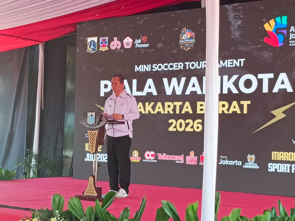 Askesra DKI Buka Turnamen Mini Soccer Piala Wali Kota Jakbar 2026, Tekankan Pembinaan Atlet Sejak Dini
