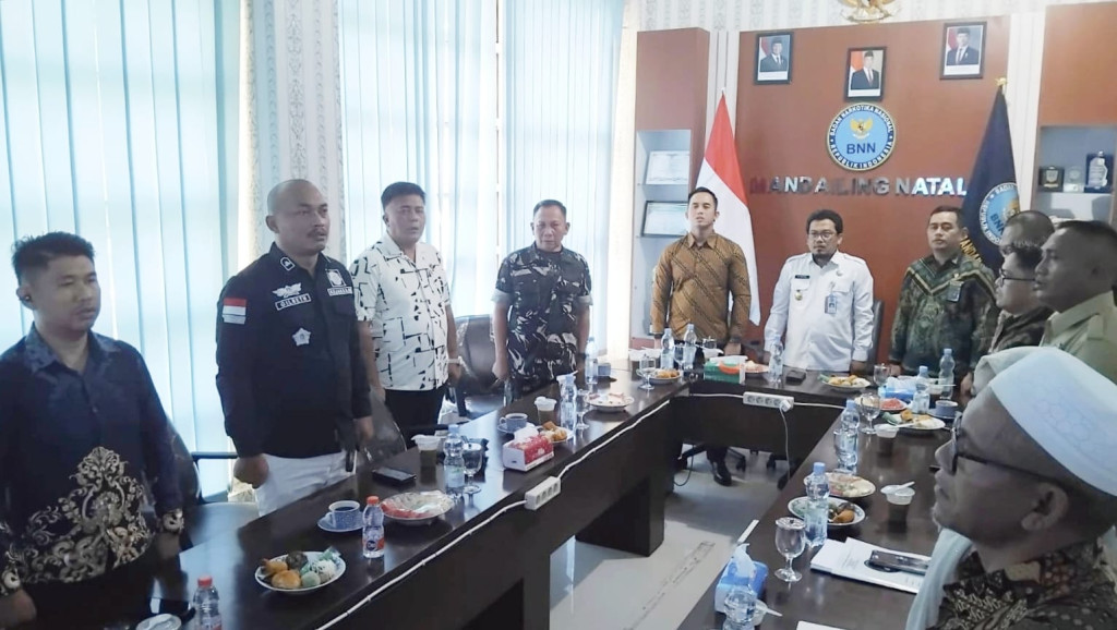 BNNK Madina Bersama Forkopimda Ikuti Rapat Virtual Bersama dengan BNN RI Tentang Puncak Peringatan HANI Tahun 2026