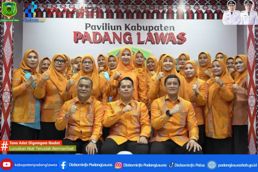 Bupati dan wakil Bupati Palas Hadiri Pembukaan PRSU Sumut ke 50 Tahun 2026.