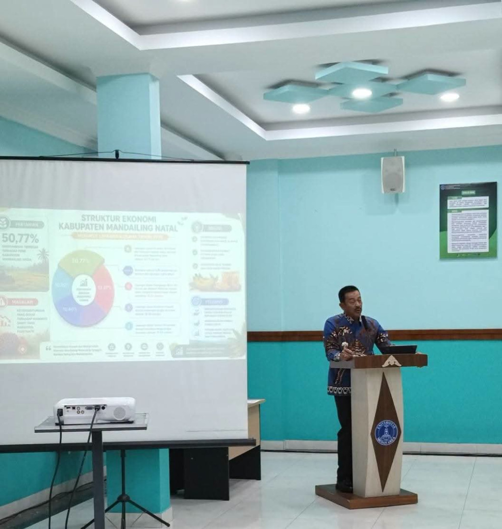 Bupati Madina Jadi Pembicara Utama Diskusi Panel di Universitas Medan Area