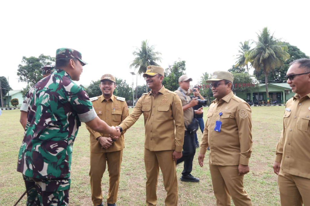 Bupati Madina Sambut Kedatangan Pangdam I/Bukit Barisan