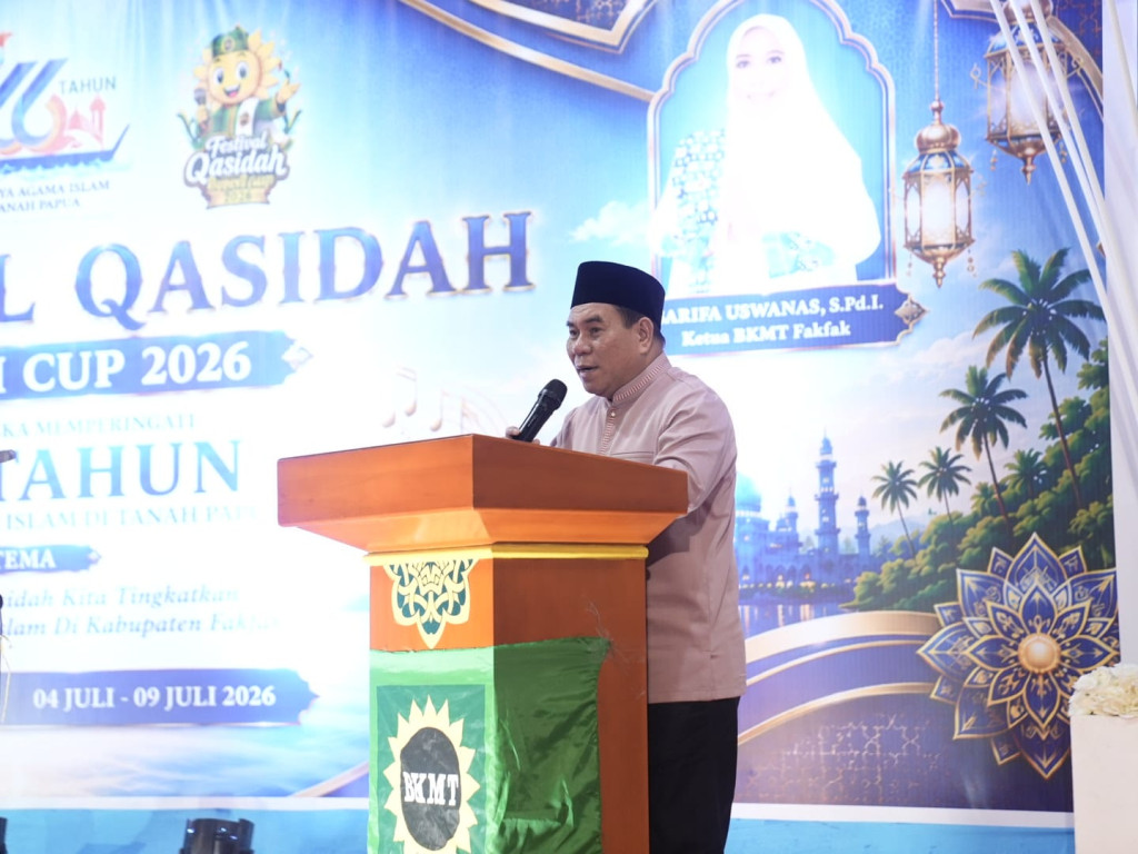 Bupati Samaun Dahlan Buka Festival Qasidah Bupati Cup Peringati 666 Tahun Islam di Papua