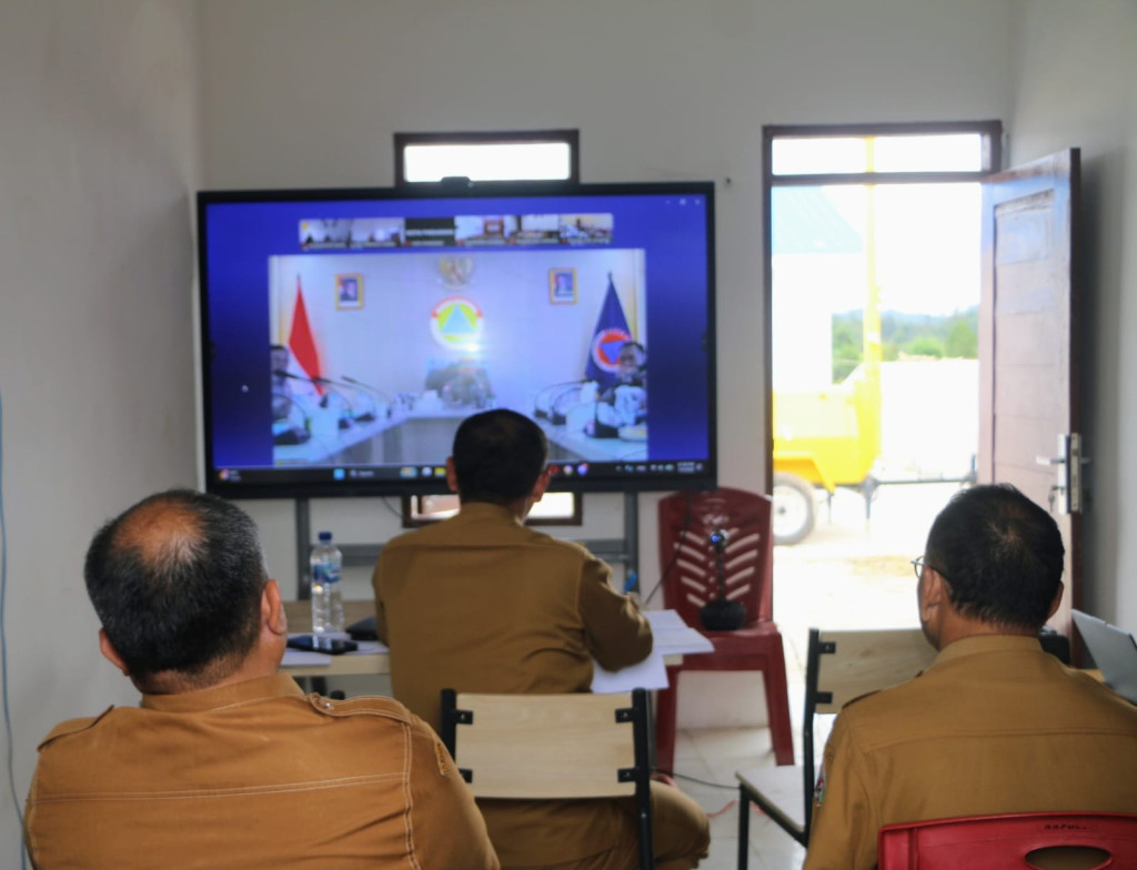 Bupati Tapanuli Utara Harapkan Dukungan BNPB, Mekanisme Pengadaan Lahan Relokasi Masyarakat Terdampak Bencana Hidrometeorologi.