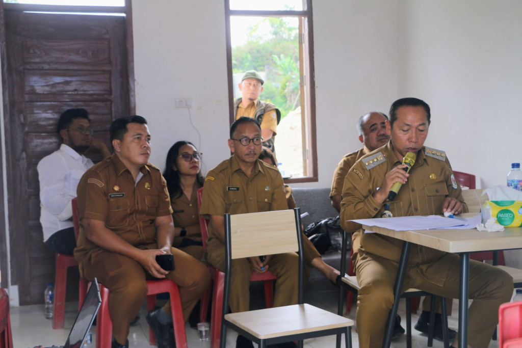 Bupati Tapanuli Utara Harapkan Dukungan BNPB terkait Mekanisme Pengadaan Lahan Relokasi Masyarakat Terdampak Bencana Hidrometeorologi.