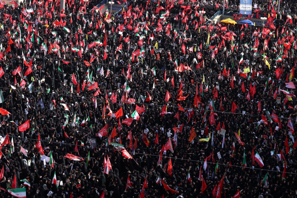 Di Balik Bendera Merah di Pemakaman Ali Khamenei, Ini Makna Sebenarnya