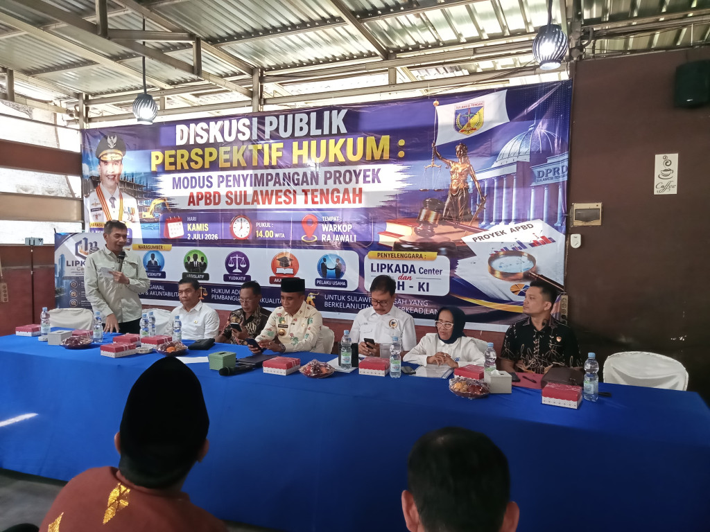 Diskusi Soroti Dugaan Penyimpangan APBD, Gubernur AH dan DPRD Sulteng Bantah Ada Modus Bagi-Bagi Proyek