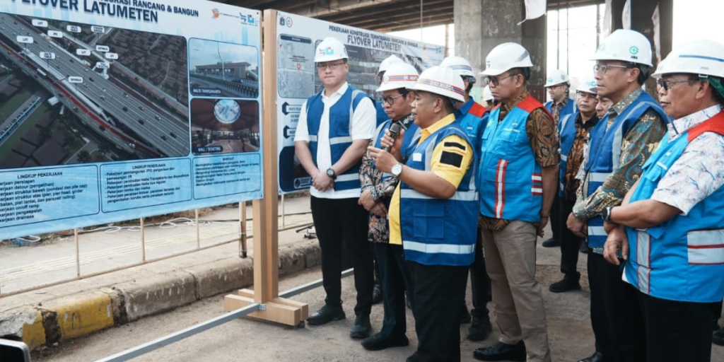 Gubernur Pramono Pastikan Pembangunan Flyover Latumenten Sesuai Target, Rampung Desember 2026