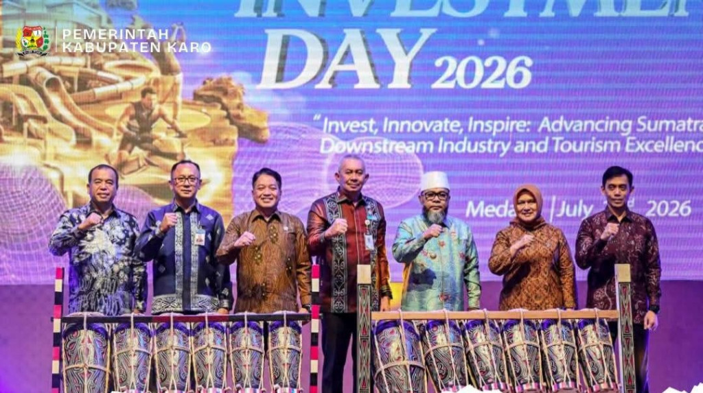 Hadiri Sumatera Investment Day, Bupati Karo Berharap Dapat Dikoneksikan Dengan Investor