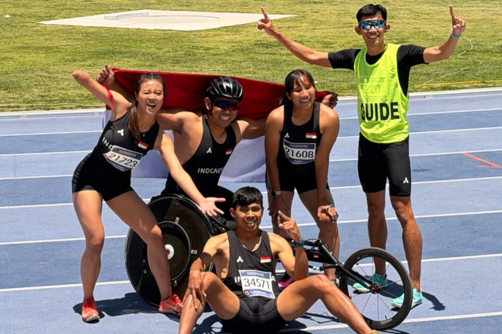 Indonesia Borong 16 Medali di World Para Athletics Grand Prix 2026, Pecahkan Rekor Dunia dan Asia