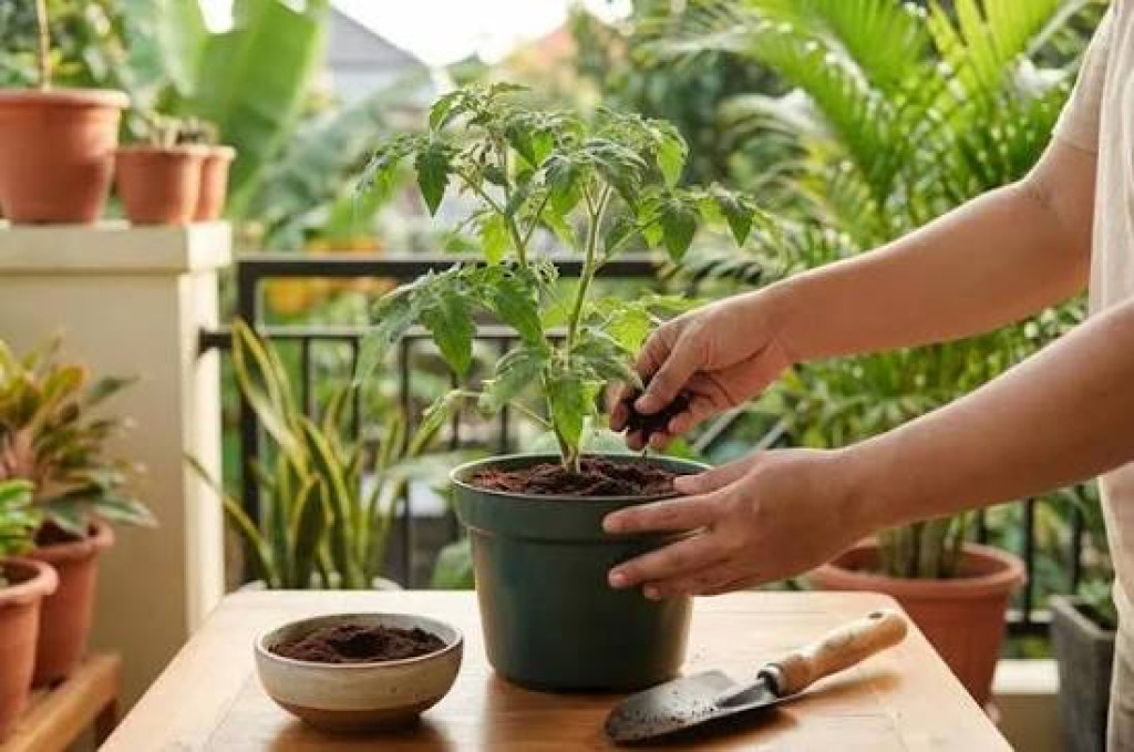 Jangan Dibuang, Ini 7 Manfaat Ampas Teh untuk Menyuburkan Tanaman