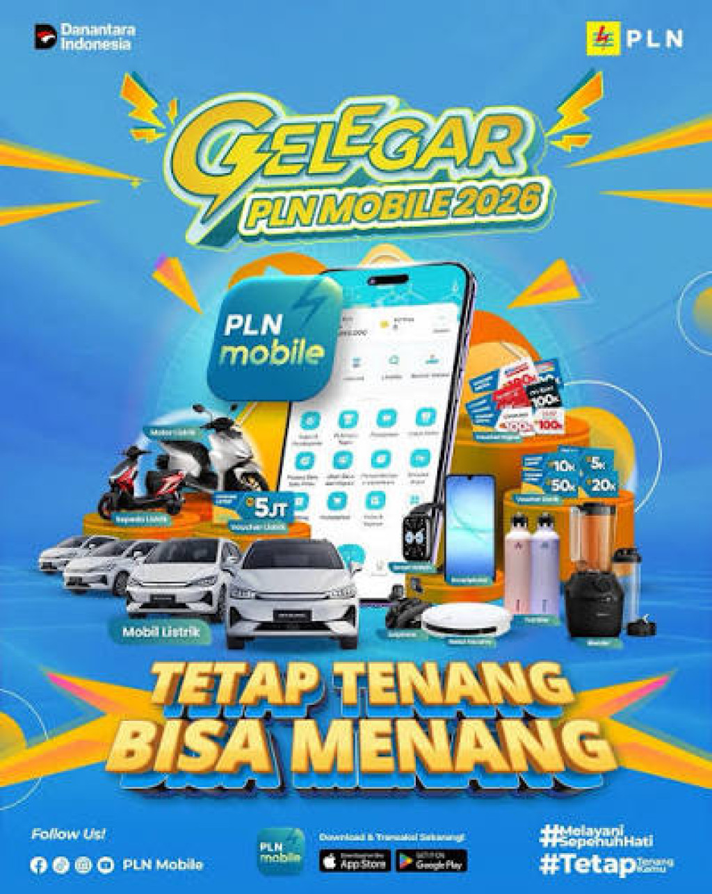 Jangan Sampai Kehabisan! Tukar Poin Gelegar PLN Mobile dengan Hadiah Favoritmu