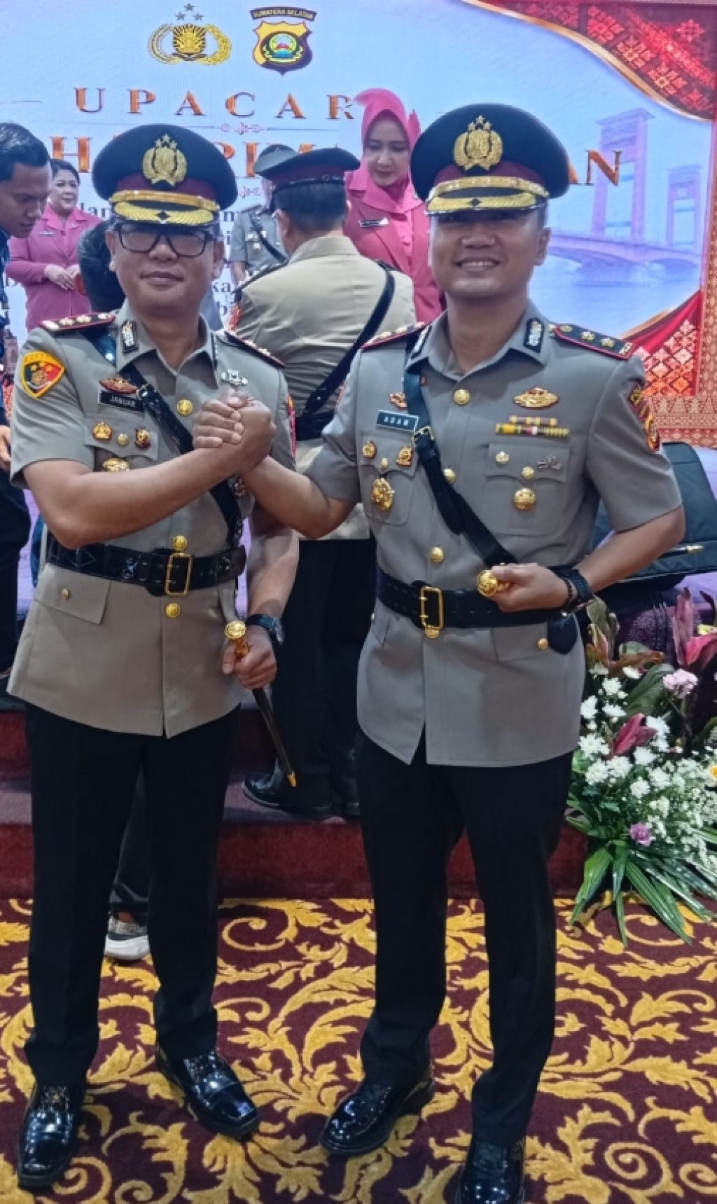 Kapolda Sumsel Lantik AKBP Adam Purbantoro, Ini Rekam Jejak Kapolres Pagar Alam yang Baru
