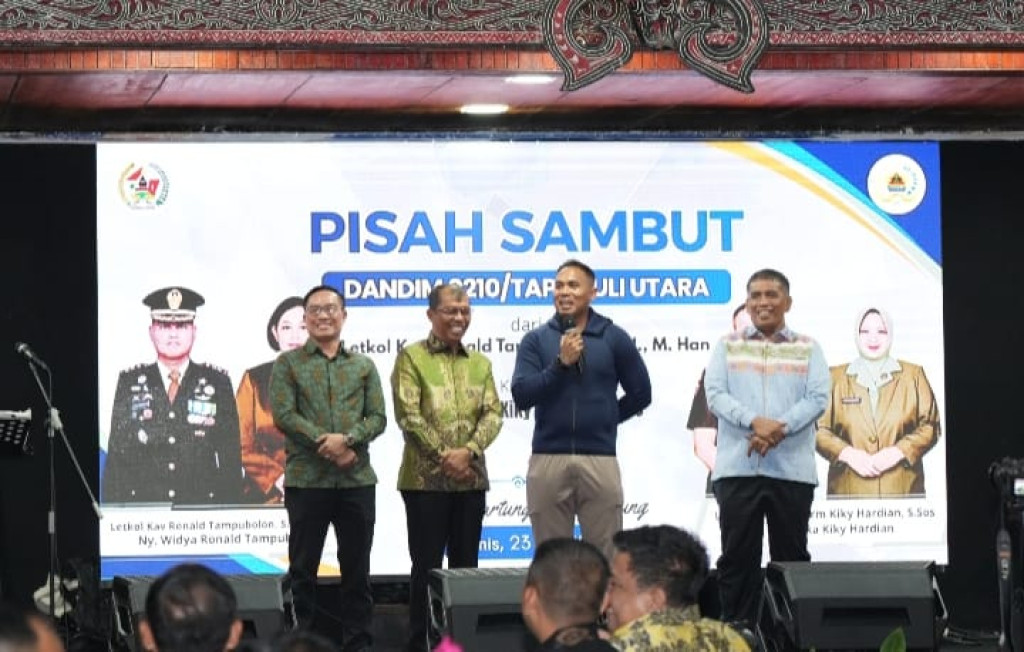 Kapolres Toba Hadiri Pisah Sambut Dandim 0210/TU
