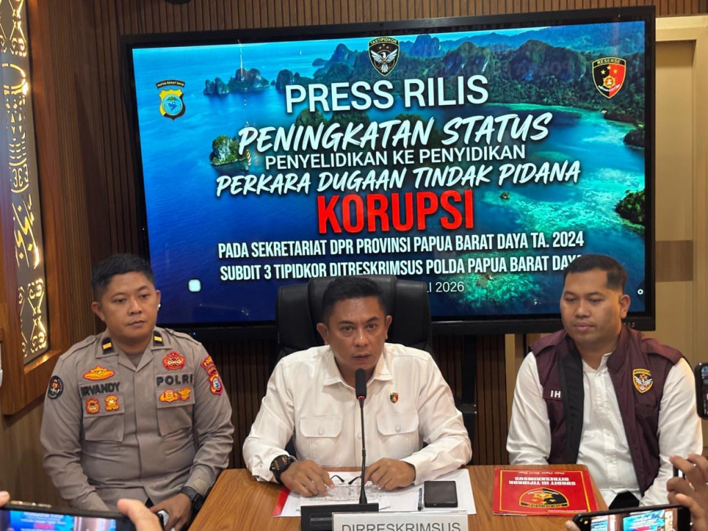 Kasus Dugaan Korupsi Pengadaan di Sekretariat DPR PBD Naik ke Tahap Penyidikan