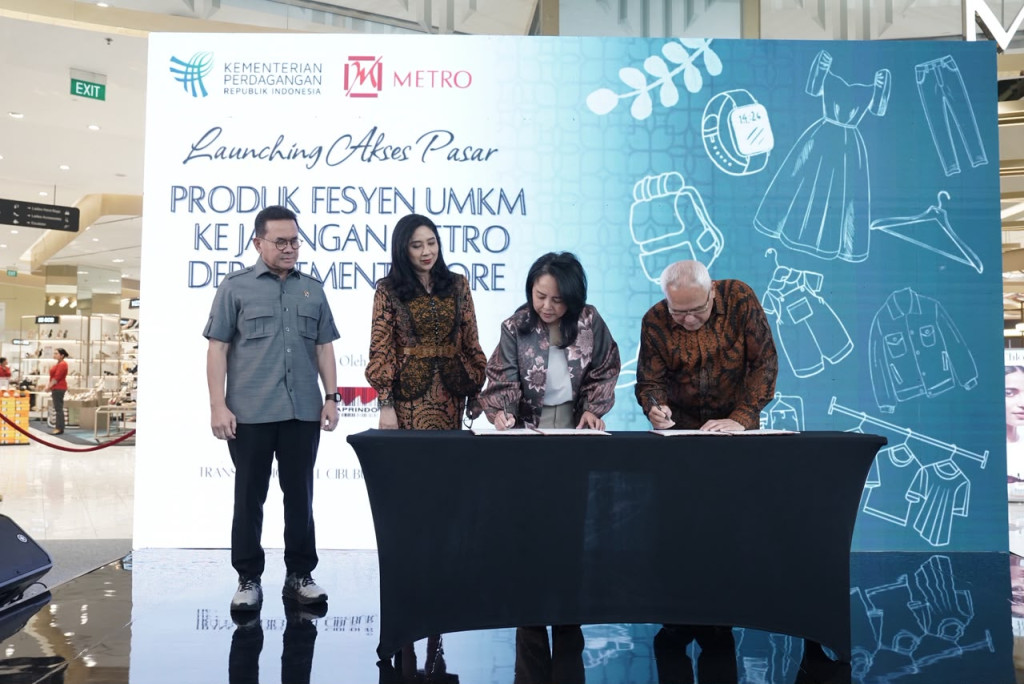 Kemendag Gandeng Metro Department Store, 11 UMKM Fesyen Lokal Resmi Masuk Ritel Modern