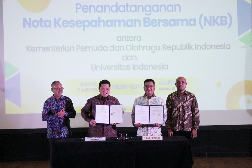 Kemenpora Gandeng UI Dirikan Prodi Manajemen Olahraga, Siapkan Karier Atlet hingga Industri Sports