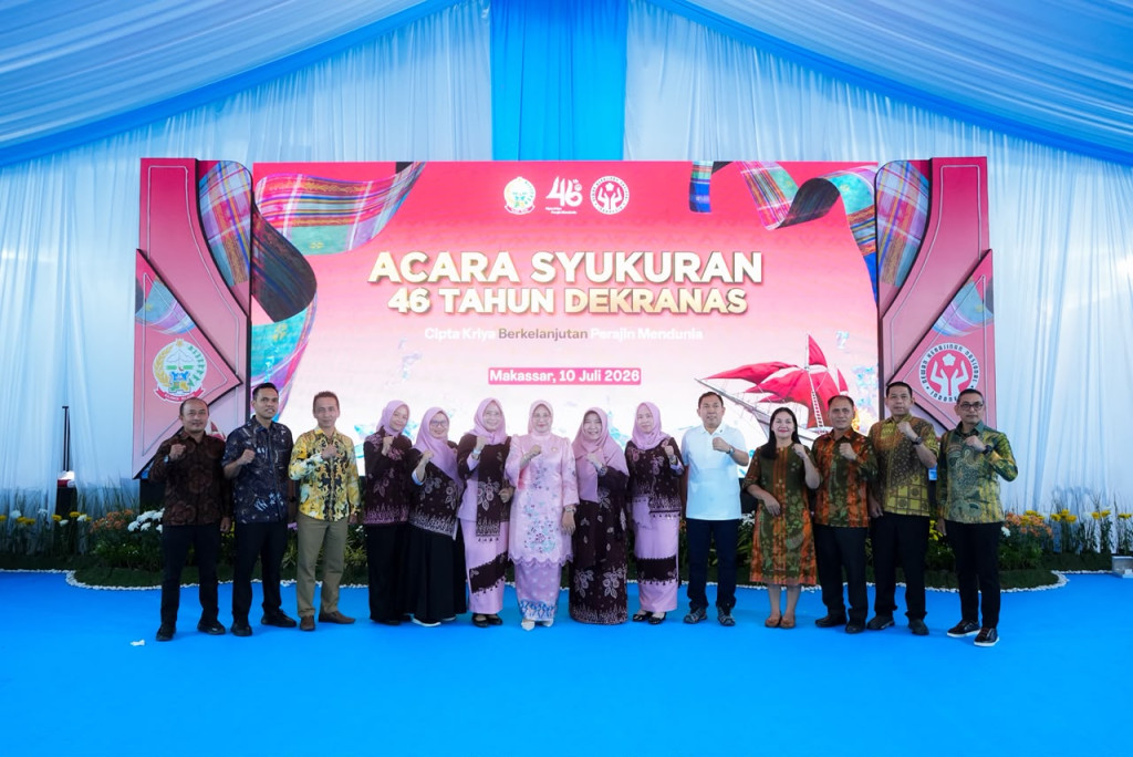 Ketua Dekranasda Binjai Hadiri Syukuran HUT Dekranas ke 46
