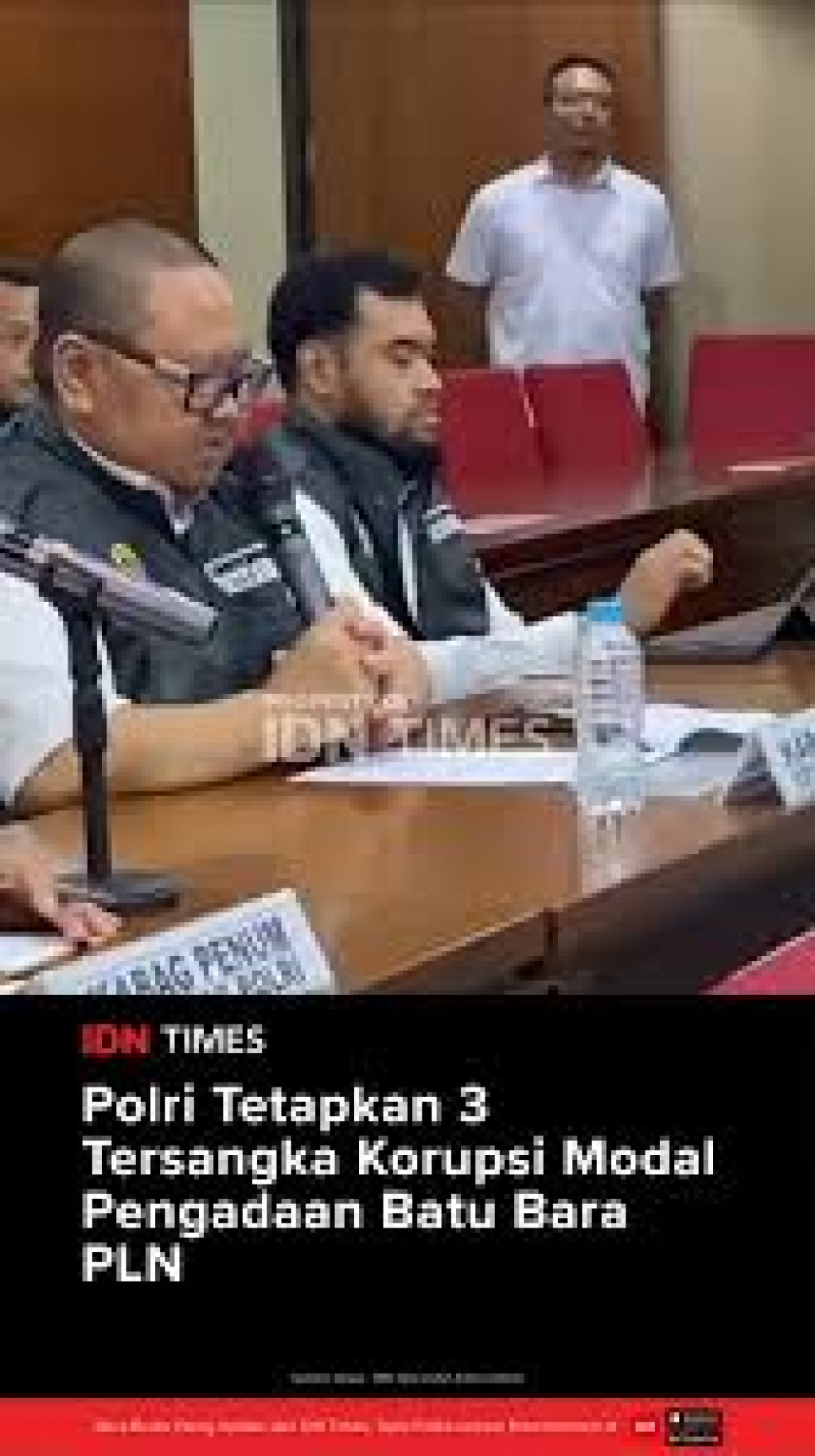Kortas Tipikor Polri Tahan Tiga Tersangka Korupsi Investasi Batu Bara untuk PLNBB