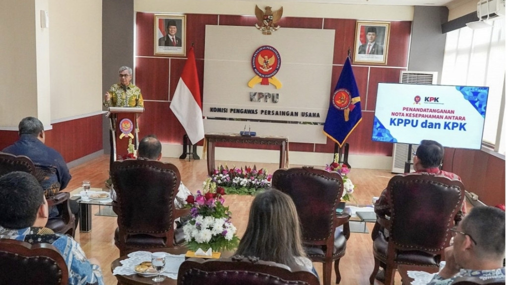 KPK dan KPPU Sepakat Integrasikan Data Elektronik untuk Cegah Korupsi di Pengadaan