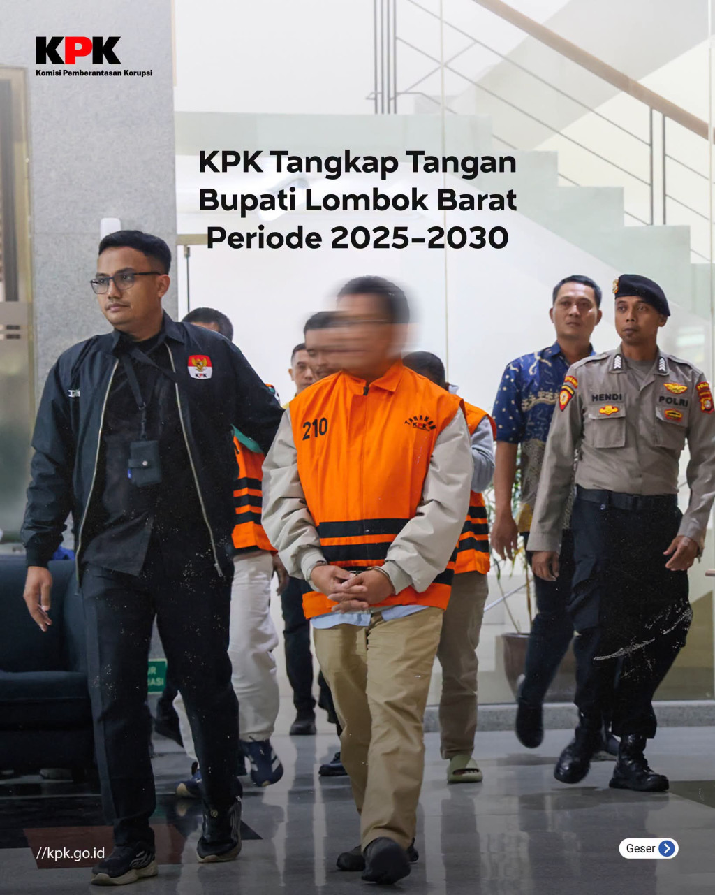 KPK Ungkap Aliran Dana Rp41,7 Miliar di Kasus Korupsi Pemkab Lombok Barat