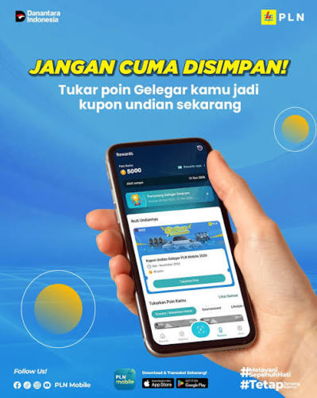 Kumpulkan Poin, Tukarkan Hadiah! PLN Mobile Hadirkan Beragam Reward Setiap Bulan