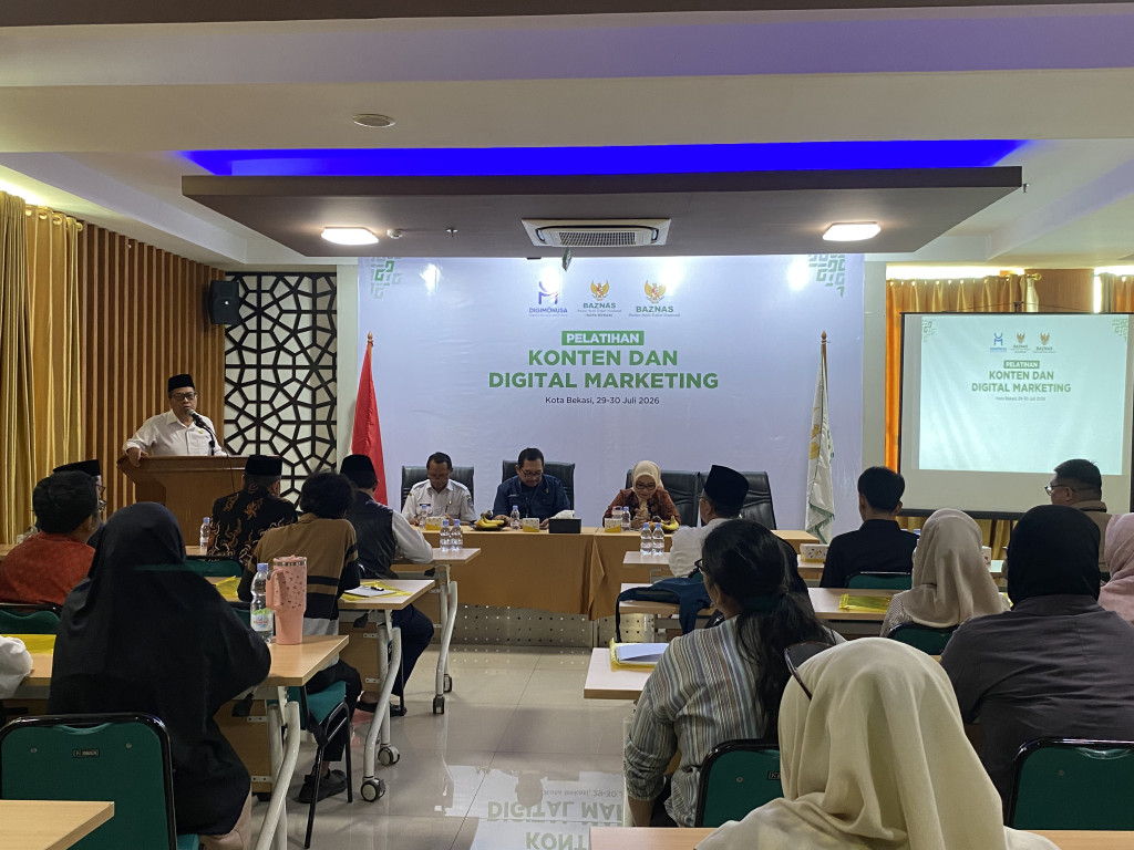 Lewat Pelatihan Digital Marketing, BAZNAS RI Ajak UMKM Kota Bekasi Kuasai Digitalisasi