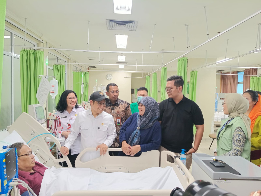 Menko PM Cak Imin Pastikan Peserta PBI BPJS Kesehatan Pengidap Penyakit Katastropik Dilayani Optimal