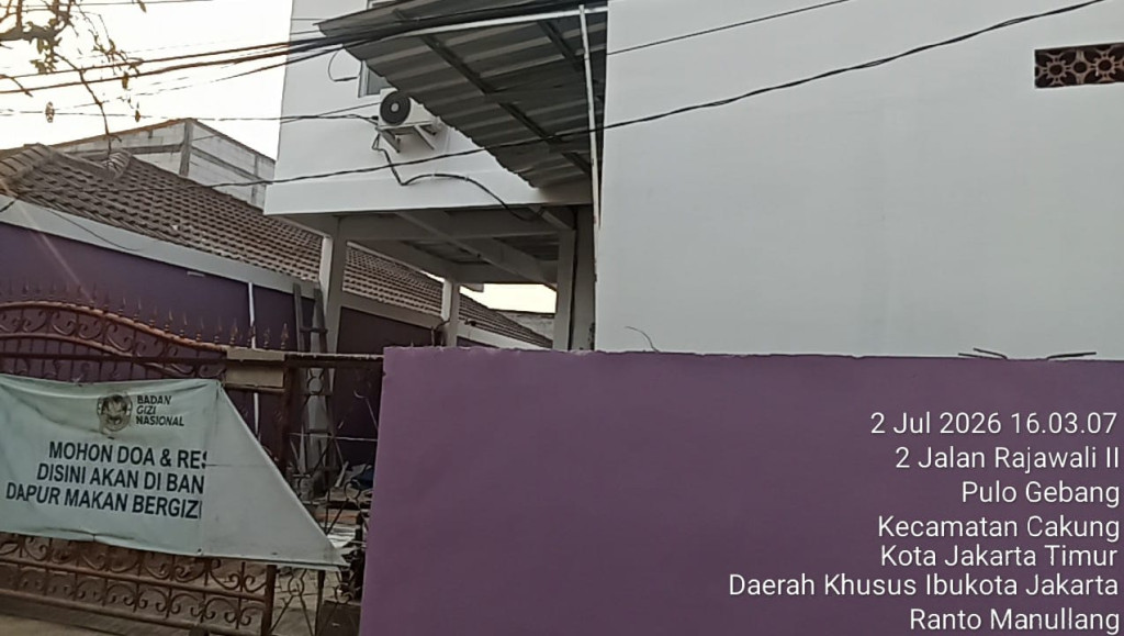 Miris! Pembangunan Dapur MBG di Cakung Disebut Belum Kantongi Izin PBG