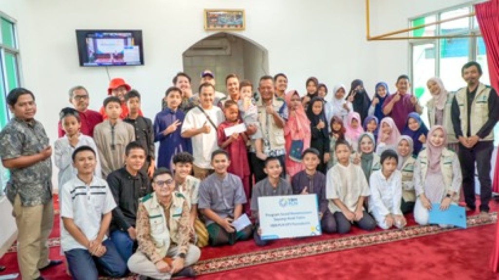 Muharam Berkah, YBM PLN UP3 Purwakarta Santuni 40 Anak Yatim Dhuafa
