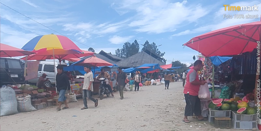 Pasar Sitinjo Dicanangkan Jadi Pasar Komoditi Harian Dairi