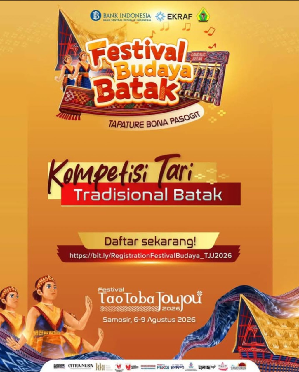 Pemkab Samosir Bangkitkan Kearifan Lokal Dengan Adakan Lomba Tor Tor